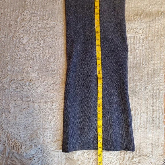 J. CREW charcoal tweed pants SIZE 2 - Picture 6 of 9